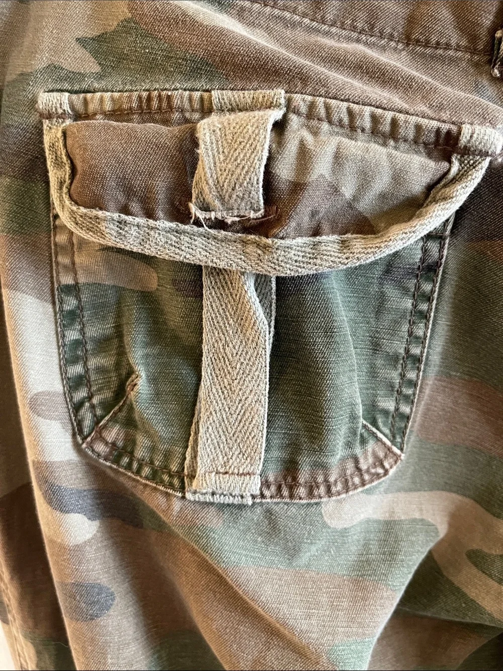 Cello Green Camouflage Cargo Pants